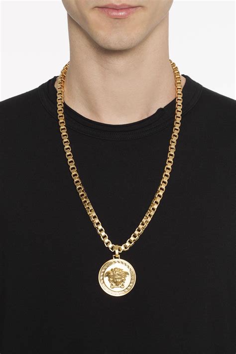 necklace halskette gold versacechiali versace uomo 2019|Versace Jewelry for Men .